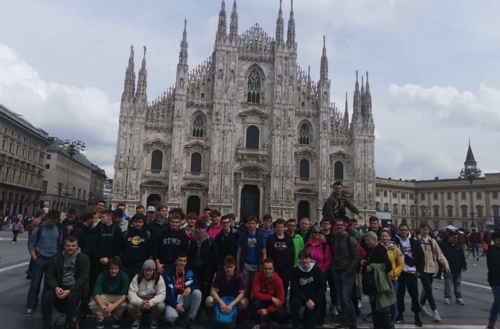 Lesarji na ekskurziji v Italiji