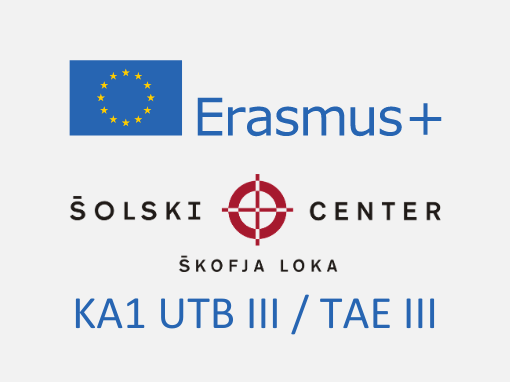 Erasmus+: KA102 Usposabljanje v tujini bogati III